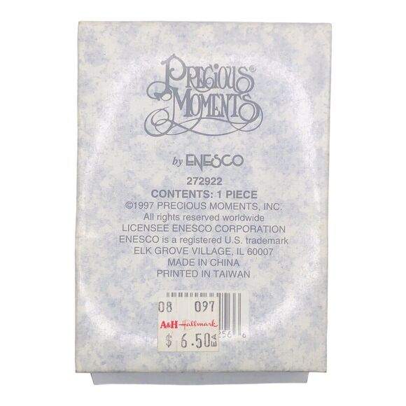 VTG 1998 Precious Moments Somebody Cares Balloon Sad Clown Monkey Ornament Xmas - Picture 5 of 6